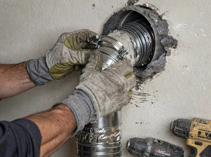 Dryer Vent Hose Installation in Brunswick