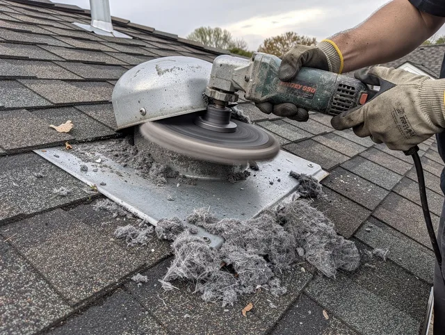 Expert roof dryer vent cleaning by Brunswick Dryer Vent Cleaning in Brunswick