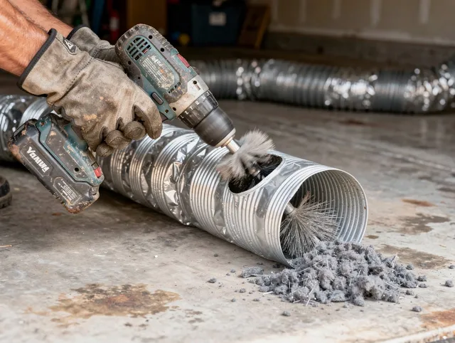 Professional duct cleaning by Brunswick Dryer Vent Cleaning in Brunswick