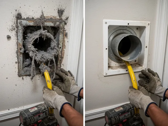 Expert gas dryer vent cleaning by Brunswick Dryer Vent Cleaning in Brunswick
